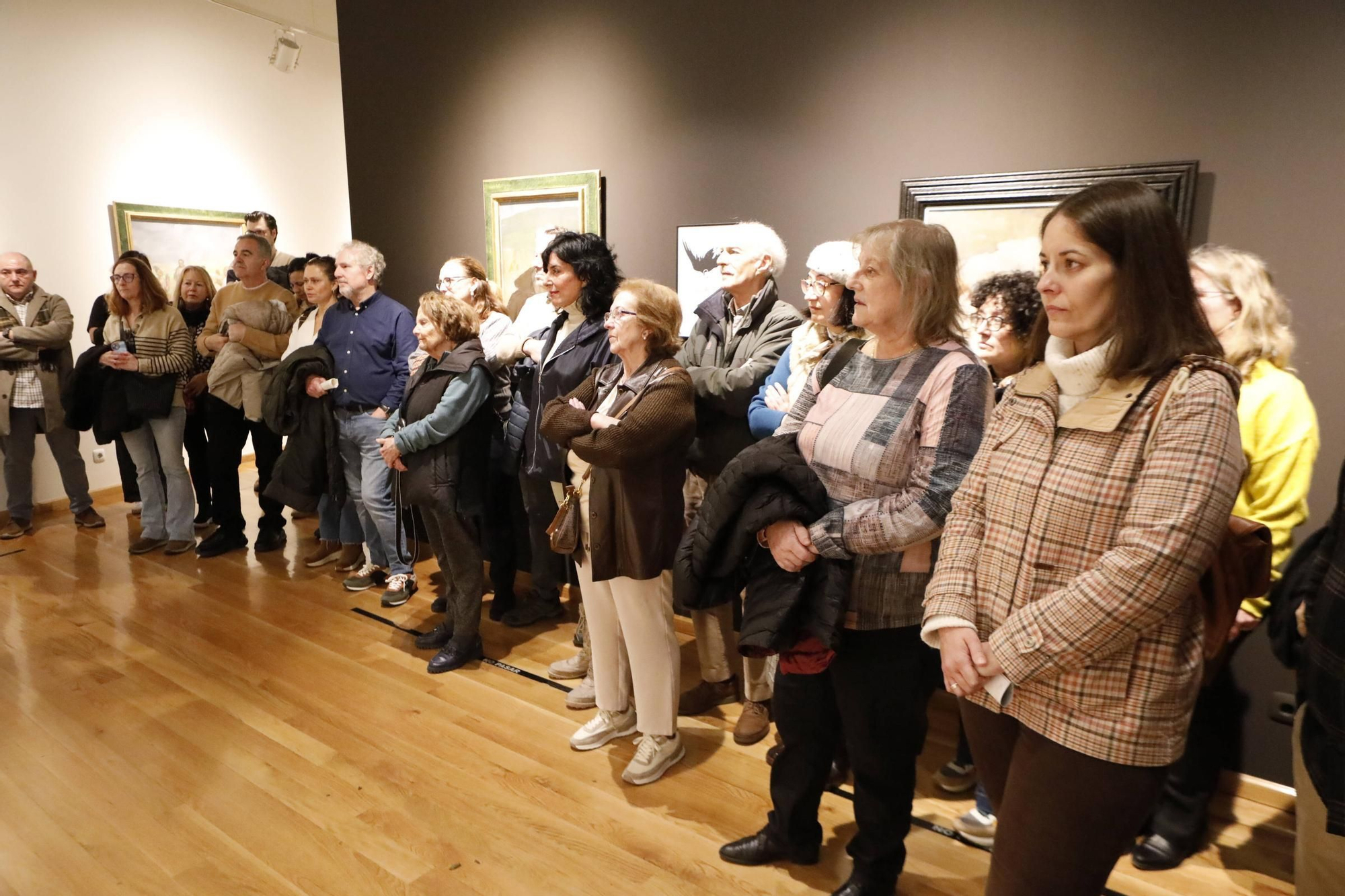 Inauguración exposición "Las dos meriendas" en el Museo Evaristo Valle
