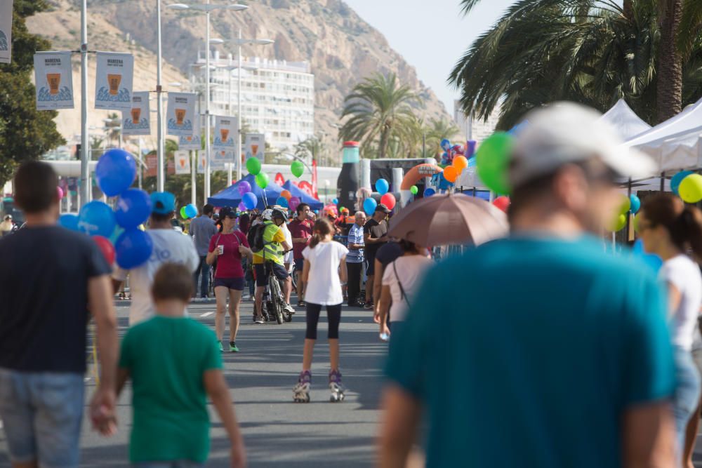 Una ciclovía pone fin a la Semana de la Movilidad