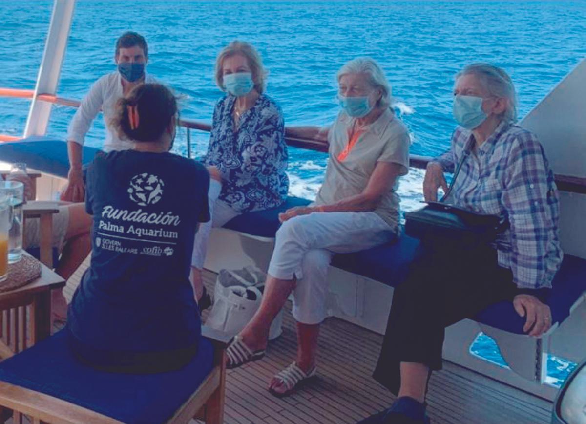 Las visitas de Irene de Grecia a Mallorca en imágenes