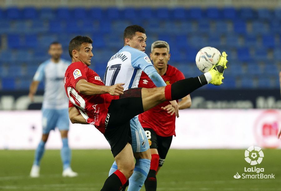 El Mallorca da por bueno el empate en Málaga