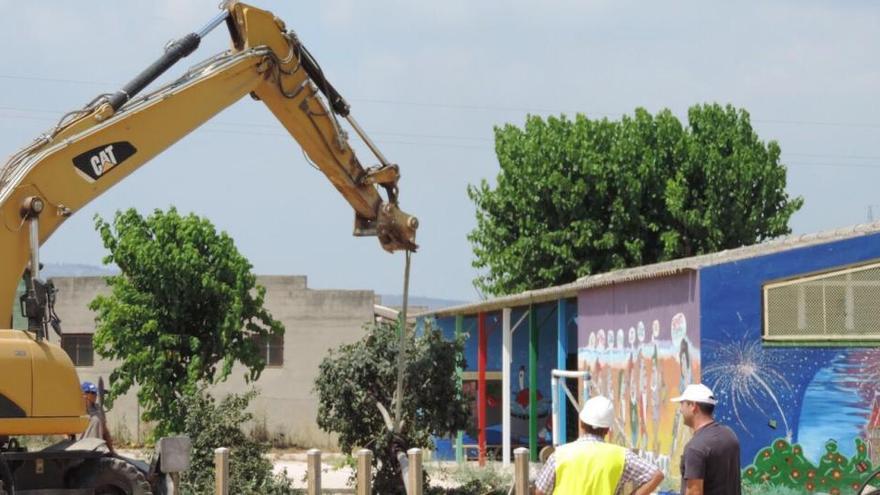 Arrancan las obras del nuevo colegio de V. de Castellón tras 25 años de reivindicaciones
