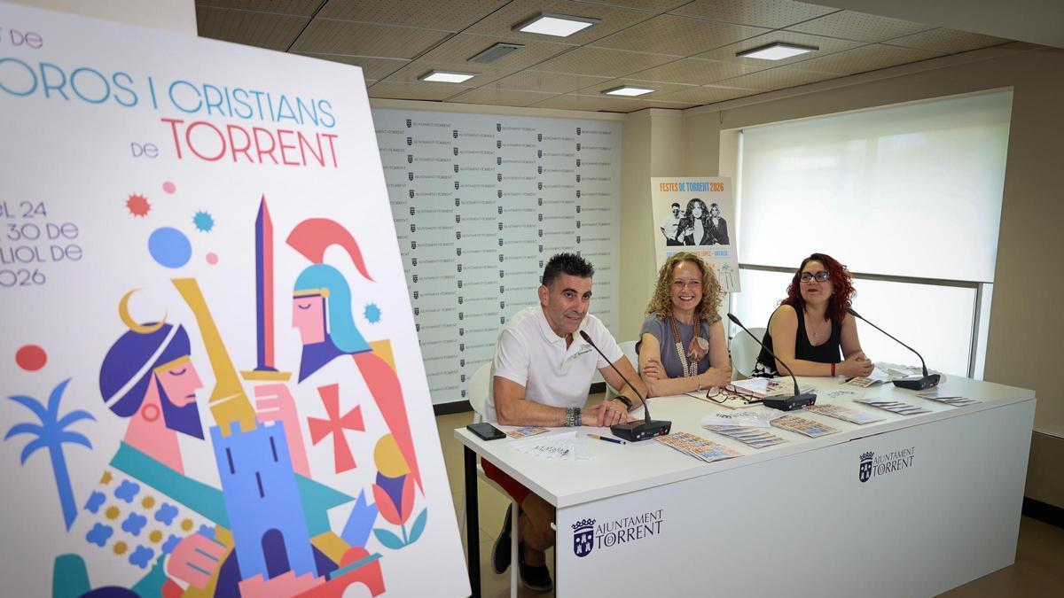 La rueda de prensa de presentación de las fiestas.