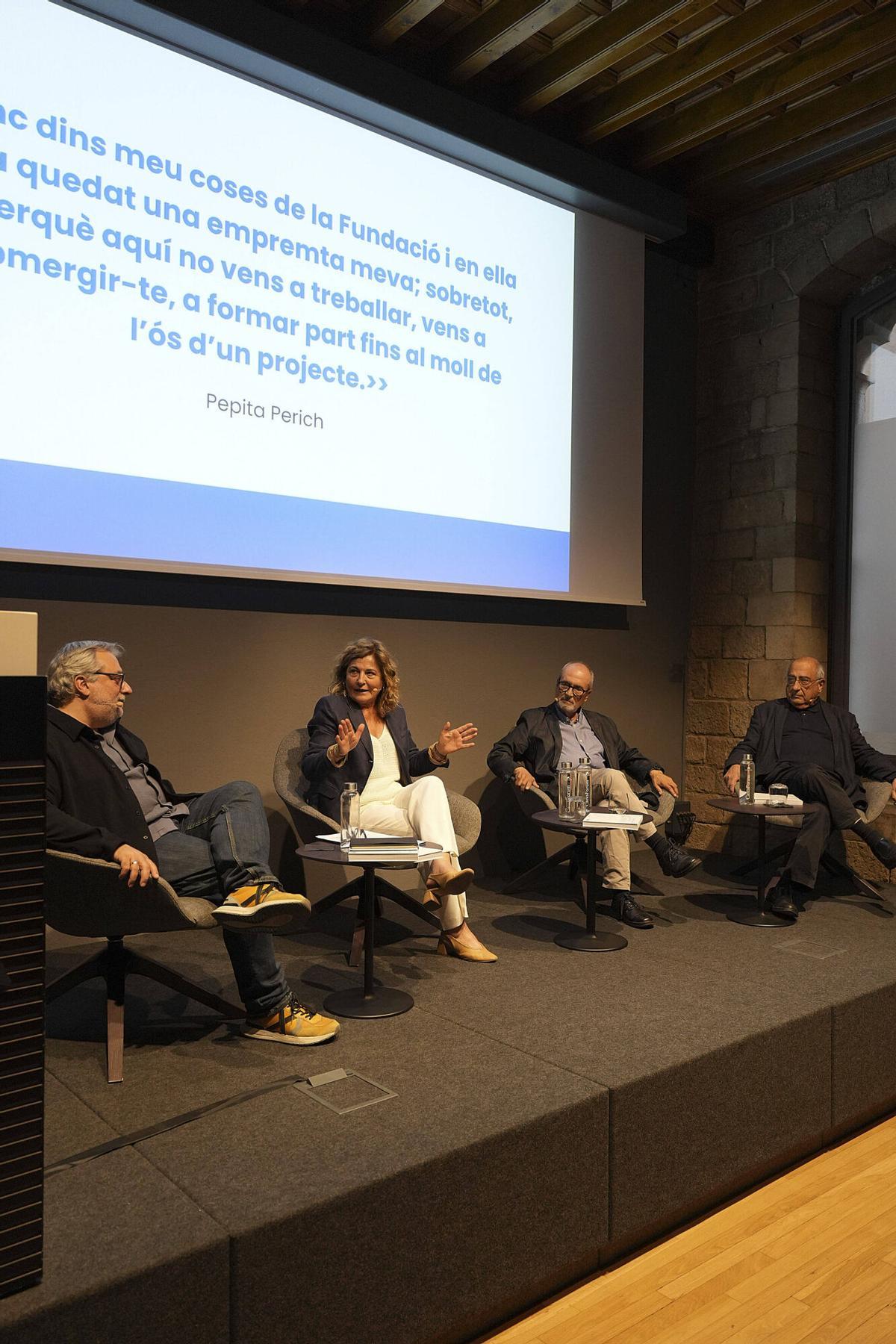 Les imatges de la presentació del llibre de la Fundació Ramon Noguera