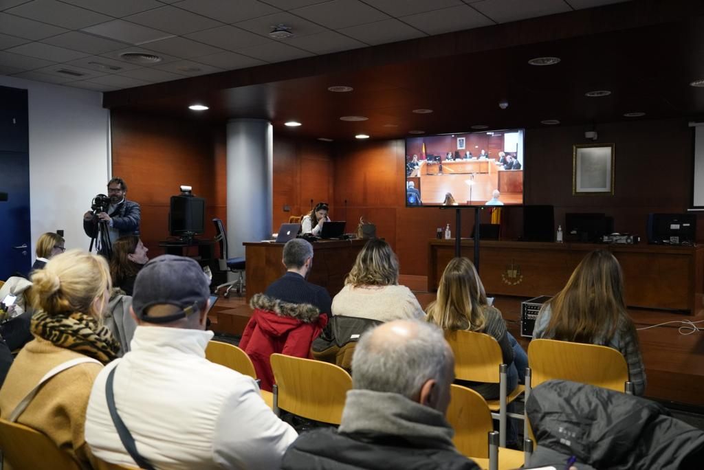 Primeras imágenes de la sala donde se juzgado el caso Atrio