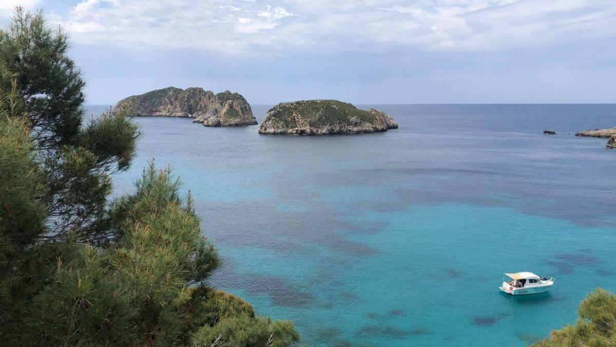 Una imagen de las Illes Malgrats, en el litoral de Calvià.