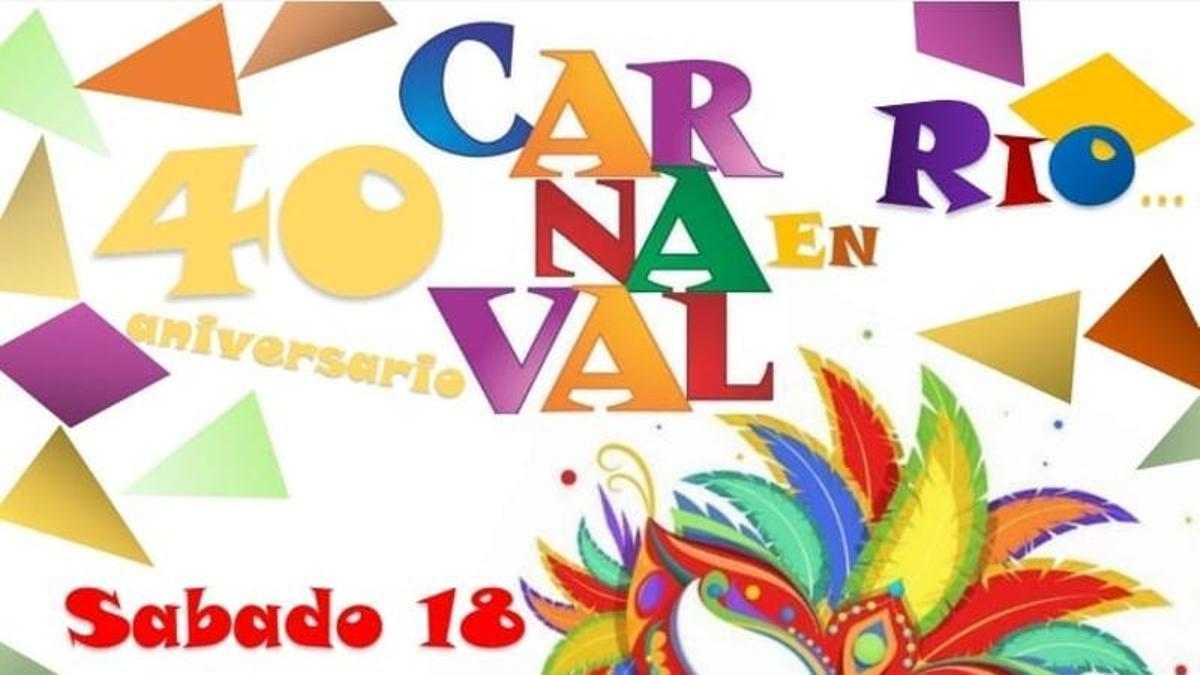 Cartel anunciador del carnaval de Sot de Ferrer.