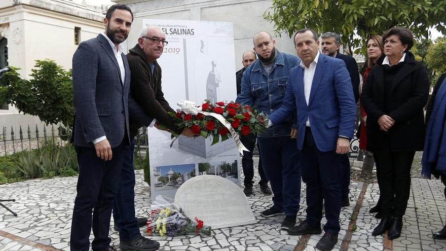 Daniel Pérez y Ruiz Espejo, en el homenaje a Rafael Salinas.