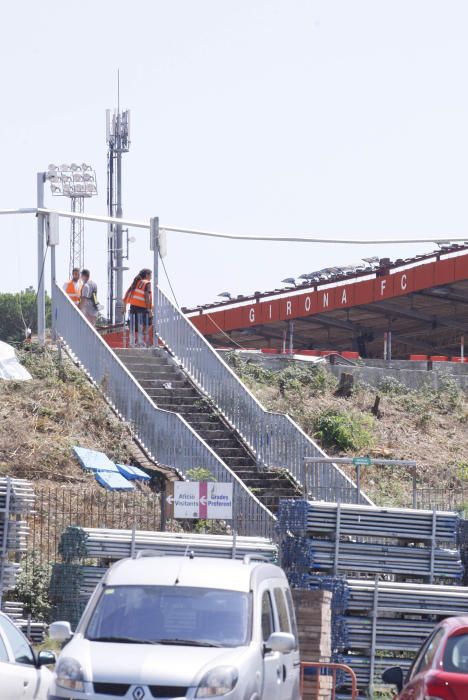 Així avancen les obres de Montilivi