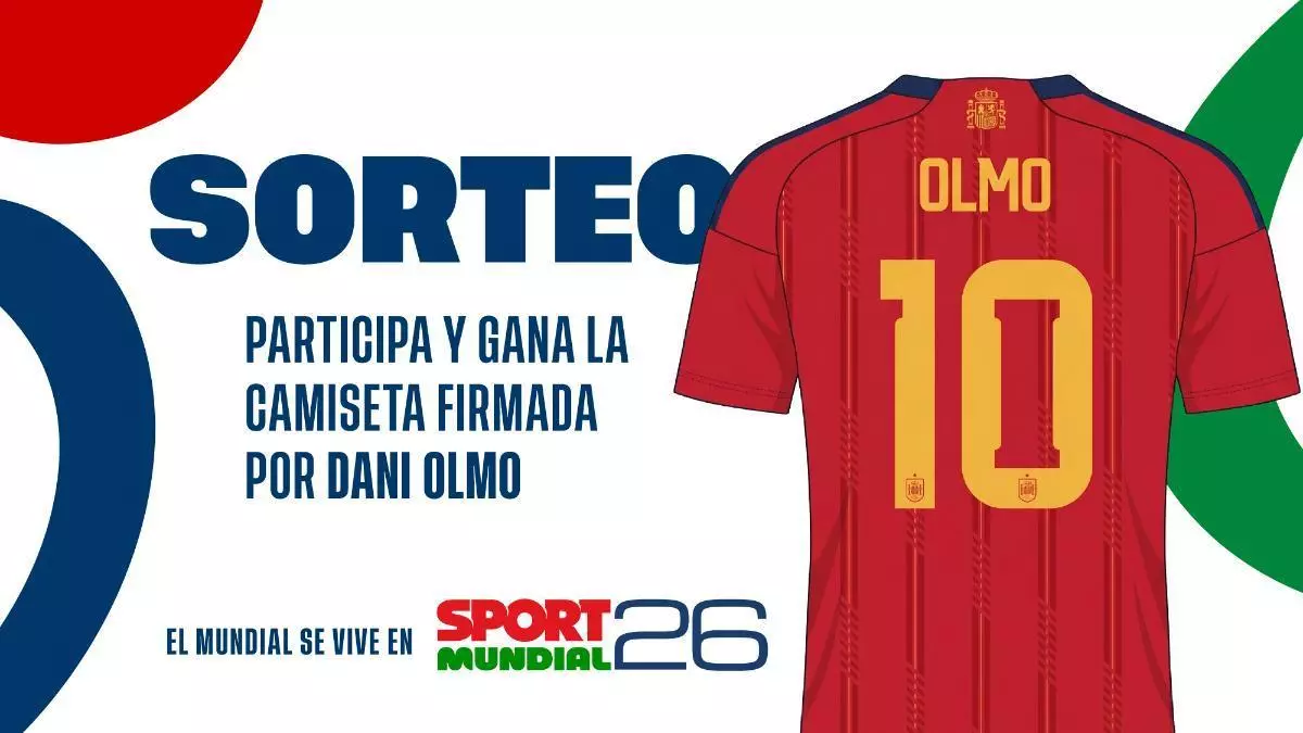 ¡Participa por la camiseta firmada de Dani Olmo, el '10' de la selección!