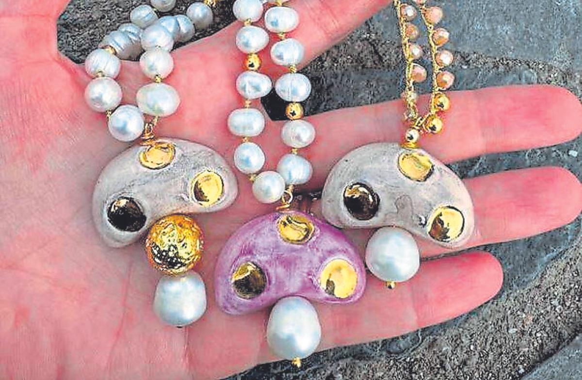 Els famosos "bolets" convertits en joies.