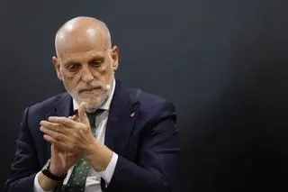 Tebas atiza al Madrid tras el partido de la NFL en un duro comunicado: "Solo les faltó quejarse al Papa"