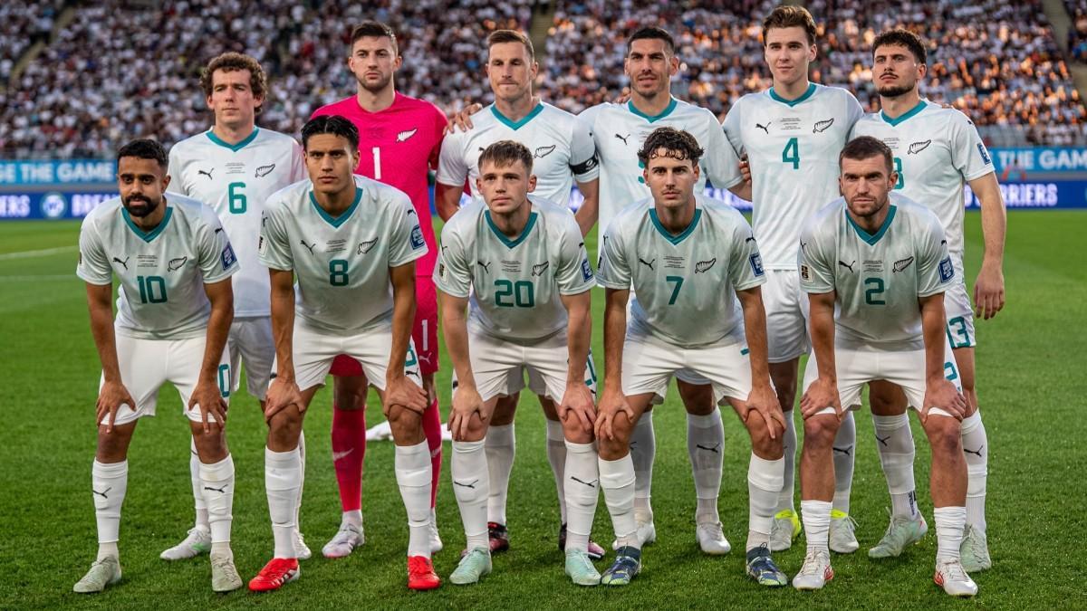 Nueva Zelanda, en la fase de clasificación para el Mundial