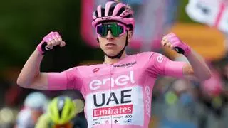 Pogacar sentencia el Giro con una nueva exhibición para apuntarse su sexta victoria