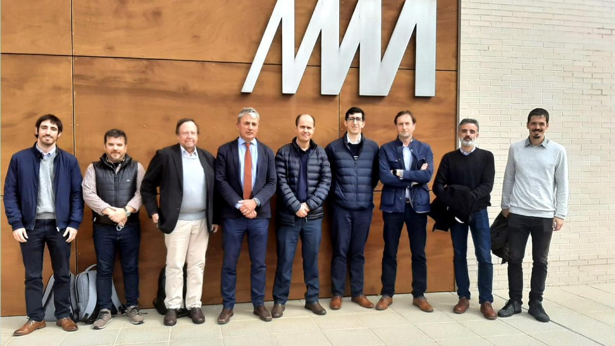 Visita al Metro de Málaga por una delegación argentina.