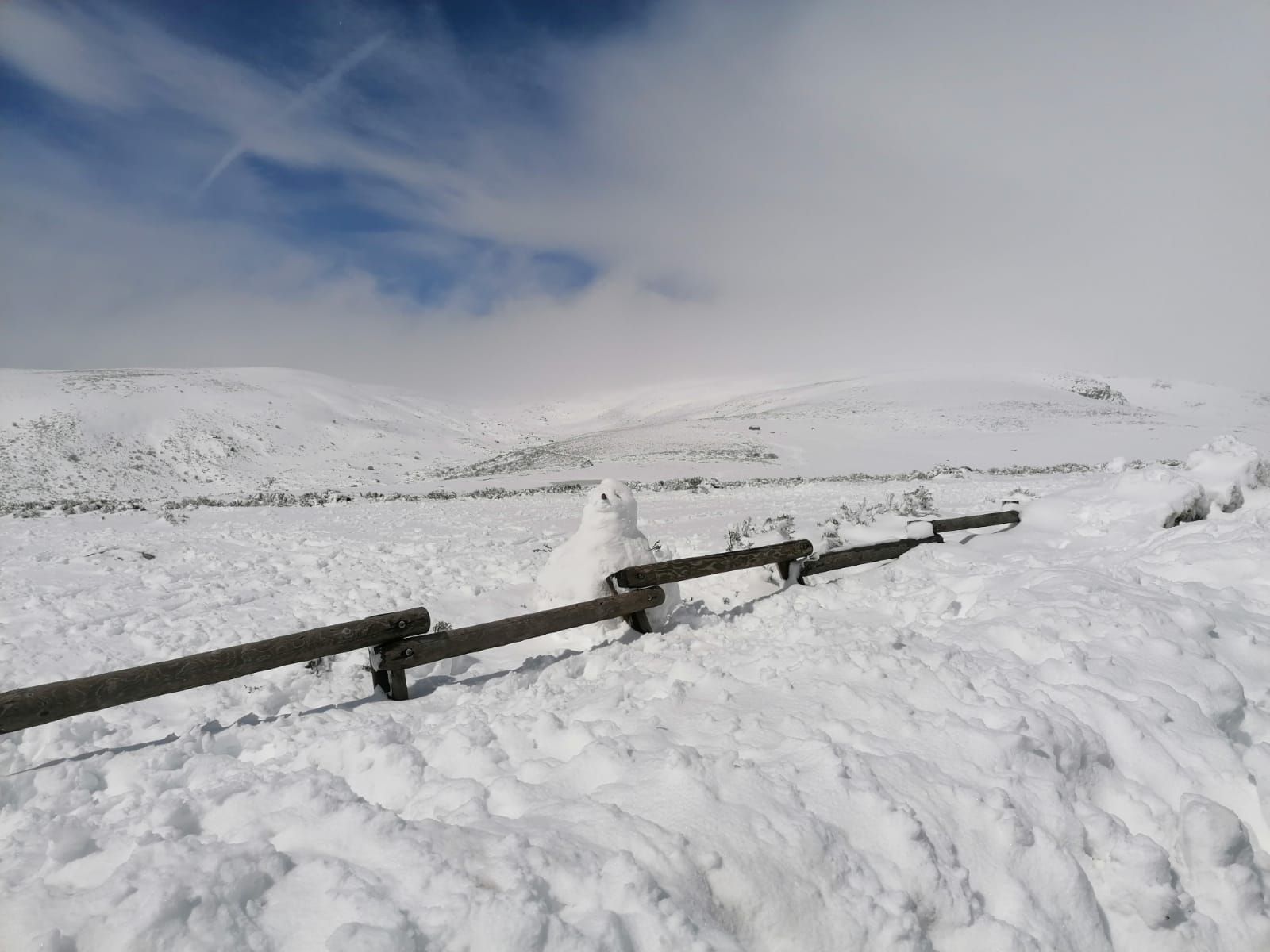 GALERÍA | Último sábado para disfrutar la nieve en la Laguna de Peces