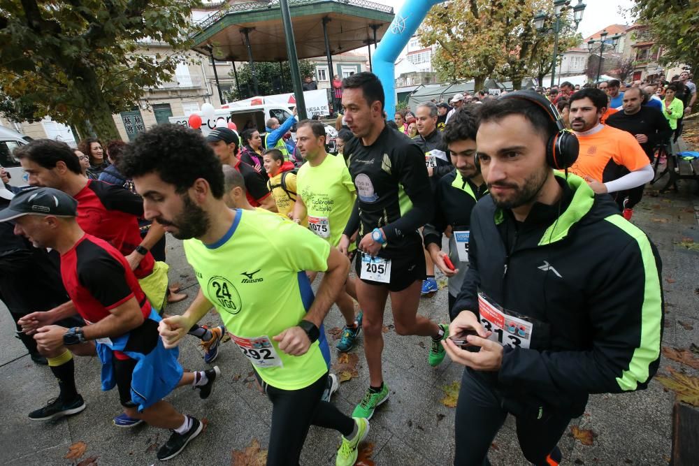 Carrera solidaria por la esclerosis en Bouzas