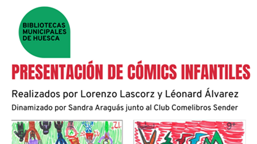 Presentación de cómic infantiles