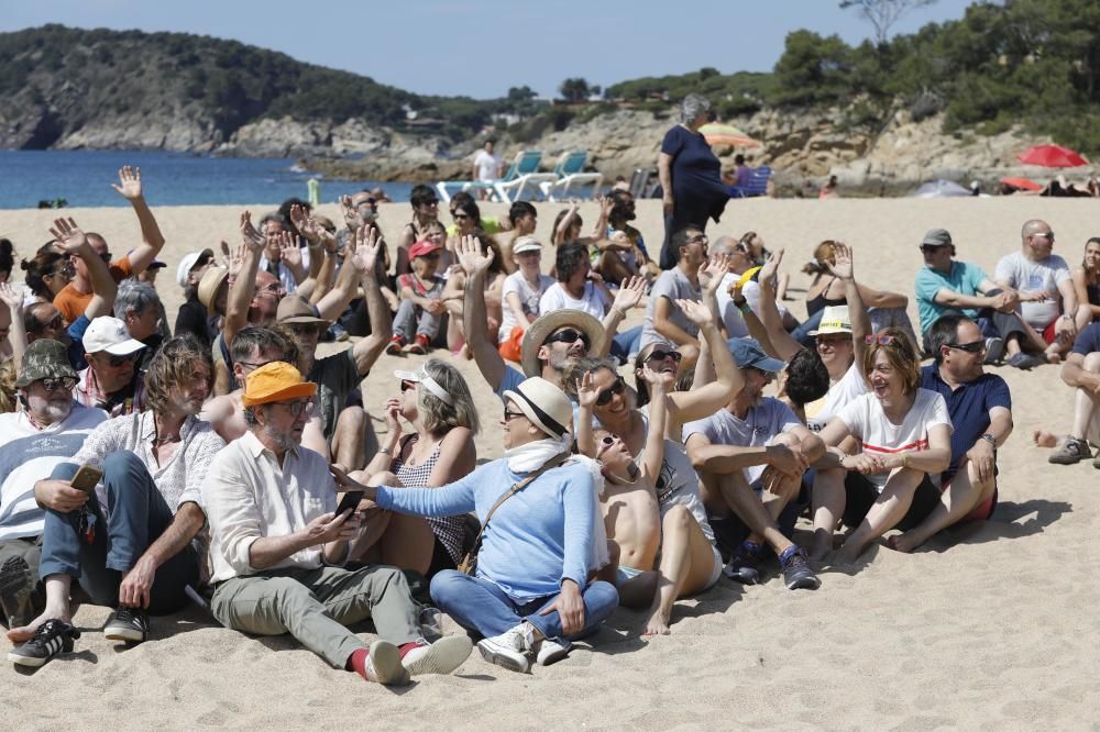 SOS Costa Brava i Salvem la Pineda d''en Gori han organitzat avui una concentració