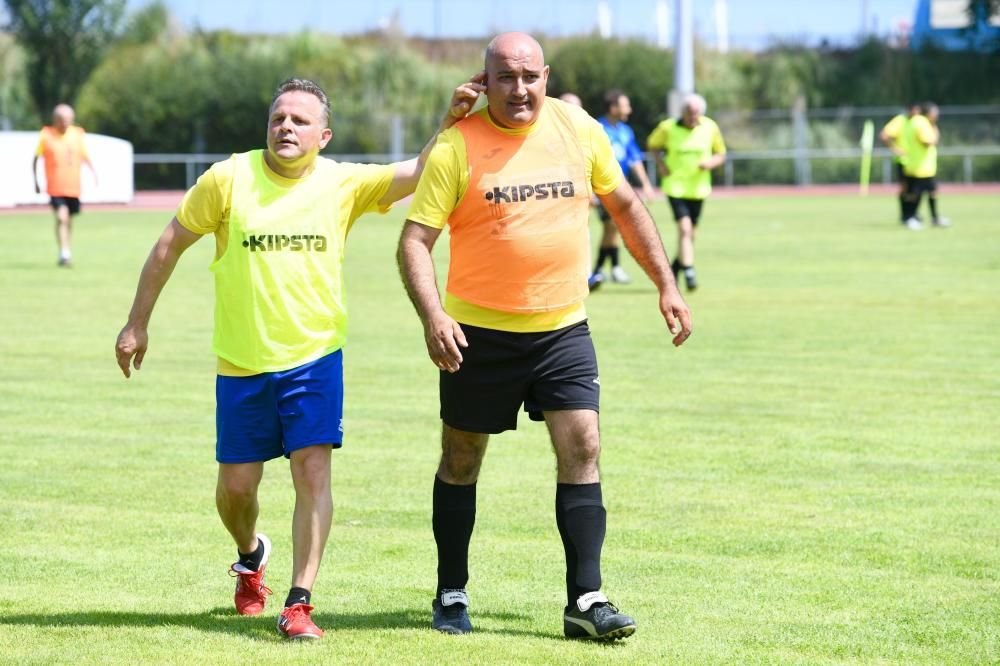 Homenaje del fútbol coruñés a Manuel Quintana