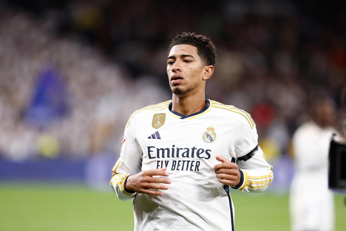 Jude Bellingham contra el Rayo Vallecano