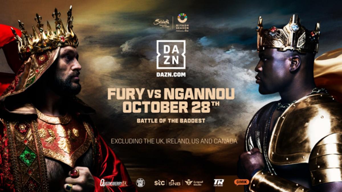 Tyson fury vs ngannou horario españa