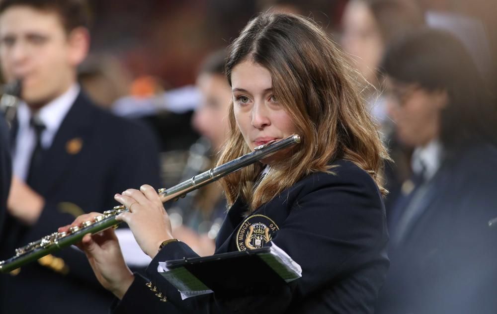 La Unió Musical de Gata de Gorgos, en Mestalla