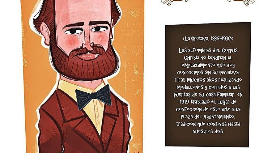 La Orotava keeps alive the memory of the most illustrious villagers