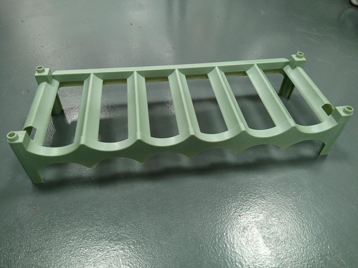 Un producto plástico elaborado en el seno del proyecto.