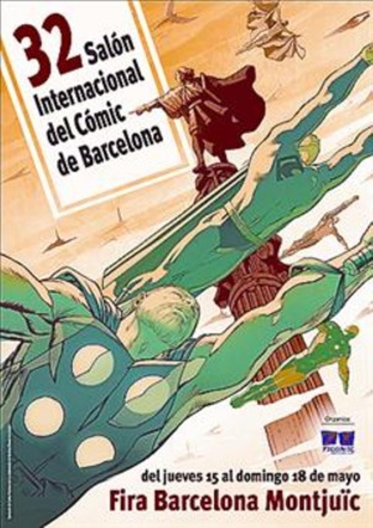 EN ARMES 3 ’Còmics en guerra’ recorrerà la història bèl·lica universal amb vinyetes com les de Joe Sacco (al centre, sobre Bòsnia) o Tardi sobre la primera guerra mundial (a dalt), la guerra civil (a l’esquerra, il·lustració de Jordi Longarón), la segona guerra mundial (a la dreta, dibuix de Rafael López Espí), o la guerra de successió (a la silueta, soldat de la Coronela, d’Oriol Garcia i Quera a ’Barcelona 1714’). EN ARMES 3 ’Còmics en guerra’ recorrerà la història bèl·lica universal amb vinyetes com les de Joe Sacco (al centre, sobre Bòsnia) o Tardi sobre la primera guerra mundial (a dalt), la guerra civil (a l’esquerra, il·lustració de Jordi Longarón), la segona guerra mundial (a la dreta, dibuix de Rafael López Espí), o la guerra de successió (a la silueta, soldat de la Coronela, d’Oriol Garcia i Quera a ’Barcelona 1714’).