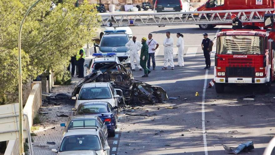 El atentado de ETA se cometió en Calviá en 2009.