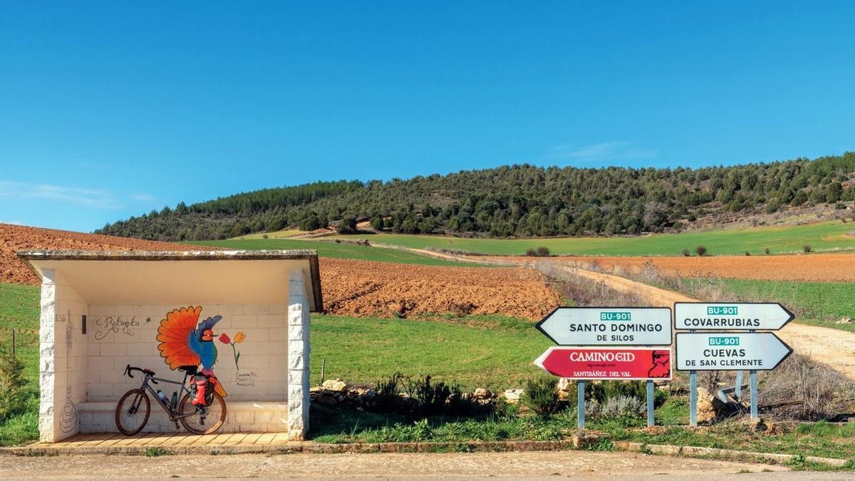 Un recorrido en bici por el Camino del Cid.