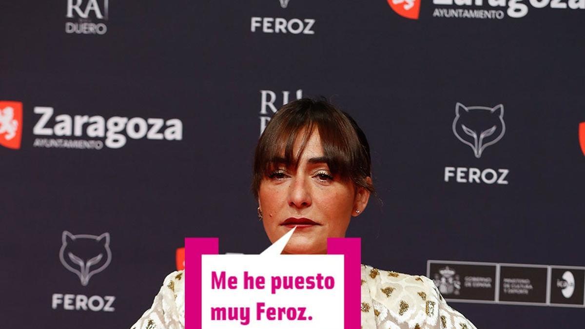 Candela Peña en los premios 'Feroz 2022'