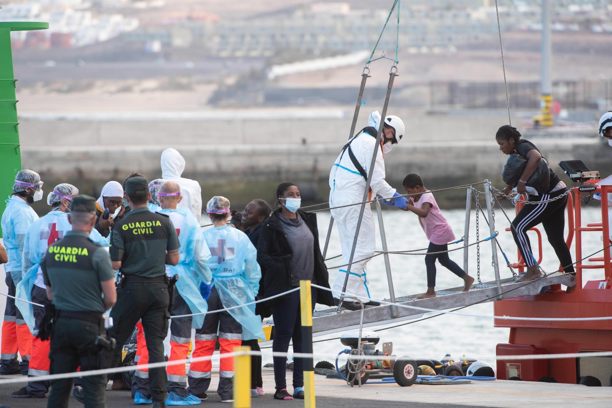 Llegada de migrantes a Fuerteventura (22/06/21)