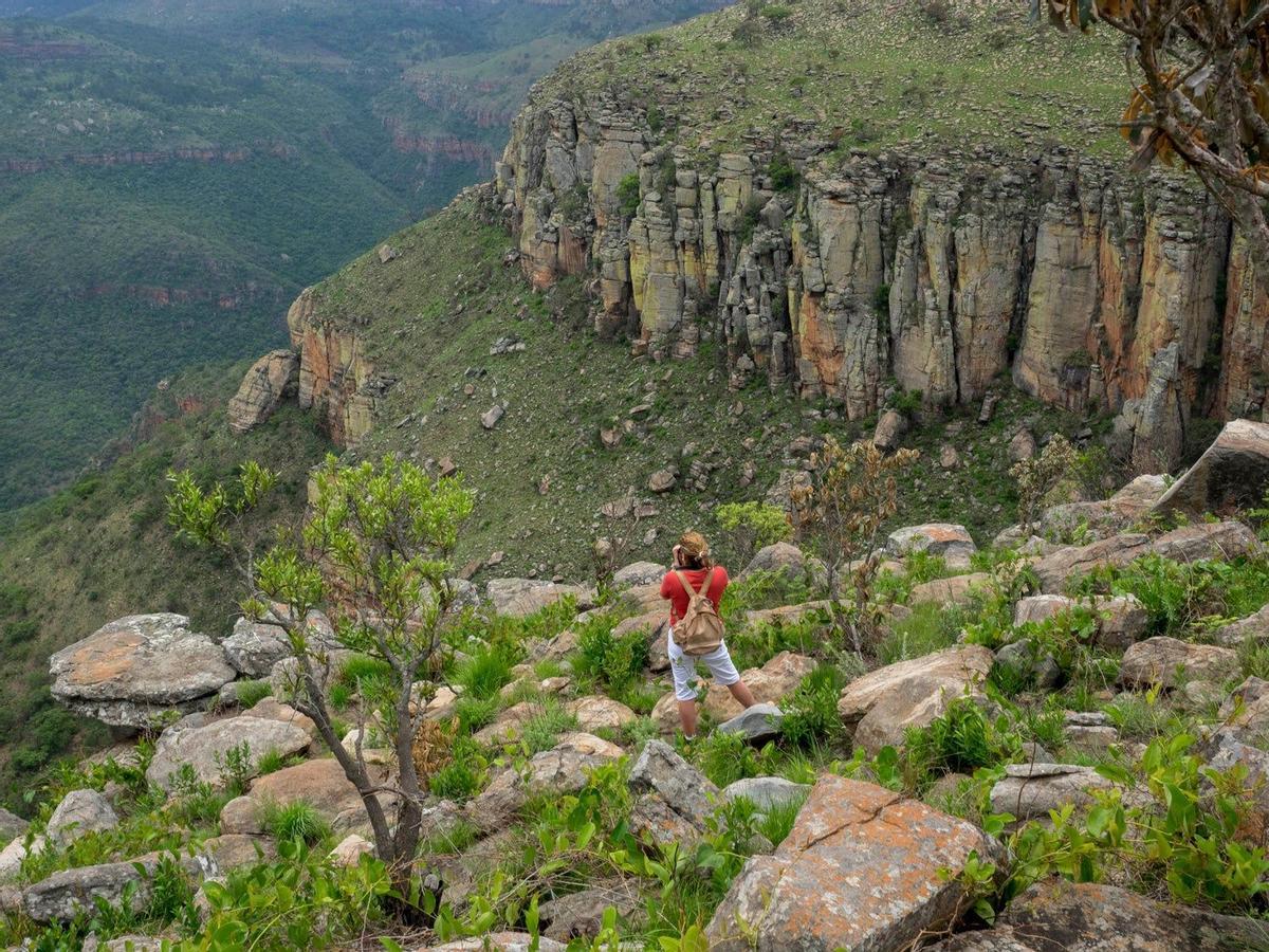 Paisaje de los alrededores de de Pilgrim’s Rest