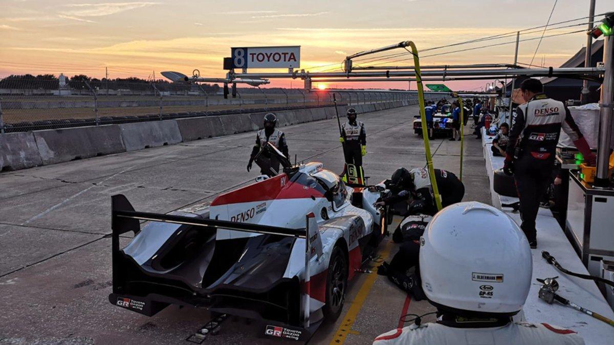 Alonso y Toyota, probando estos días en Sebring