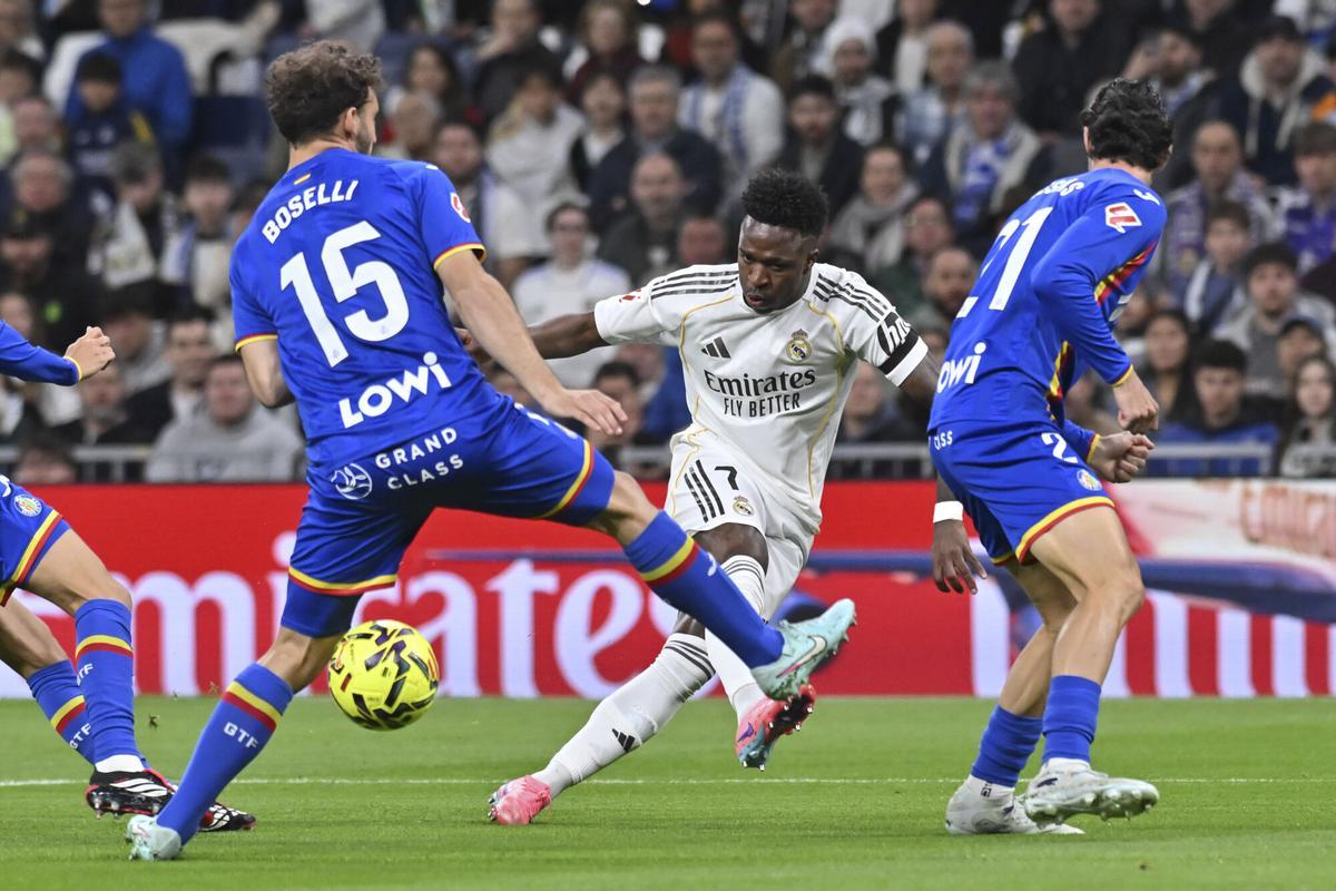 LaLiga: Real Madrid - Getafe, en imágenes.