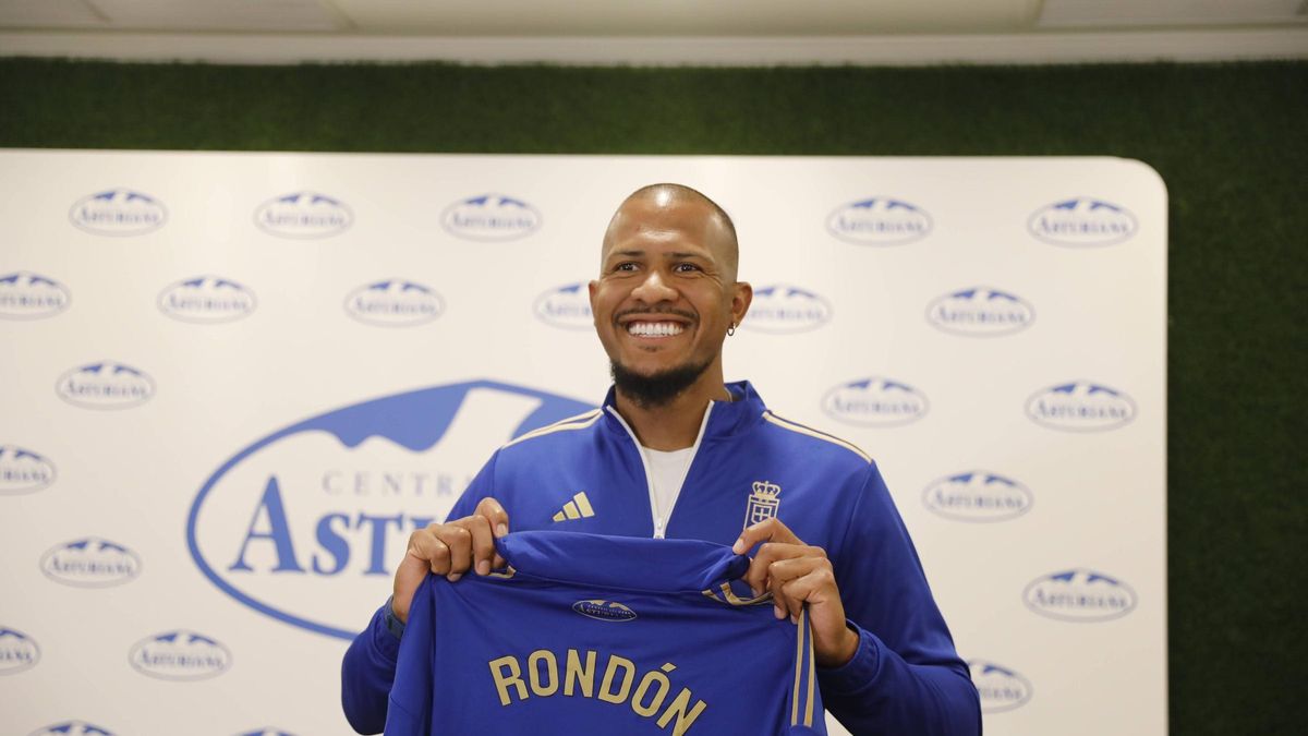 Salomón Rondón, en su presentación