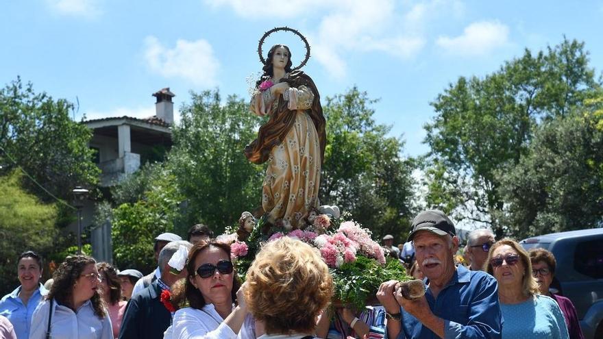 Siete Pilas celebró su romería en honor a la Virgen de la Inmaculada Concepción