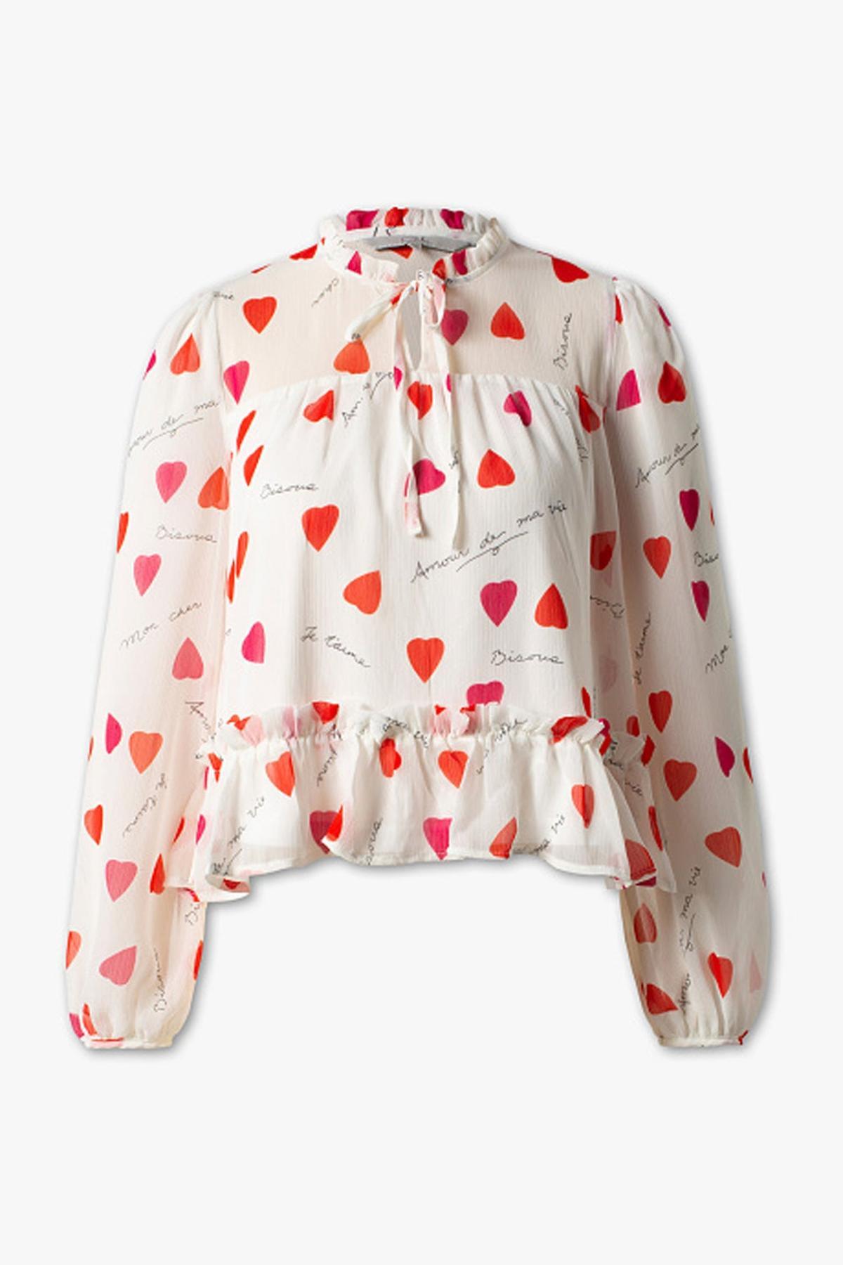 Ideas de regalo para San Valentín: blusa de C&A