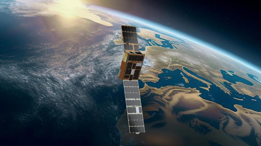 El primer satélite canario despega con éxito hacia el espacio