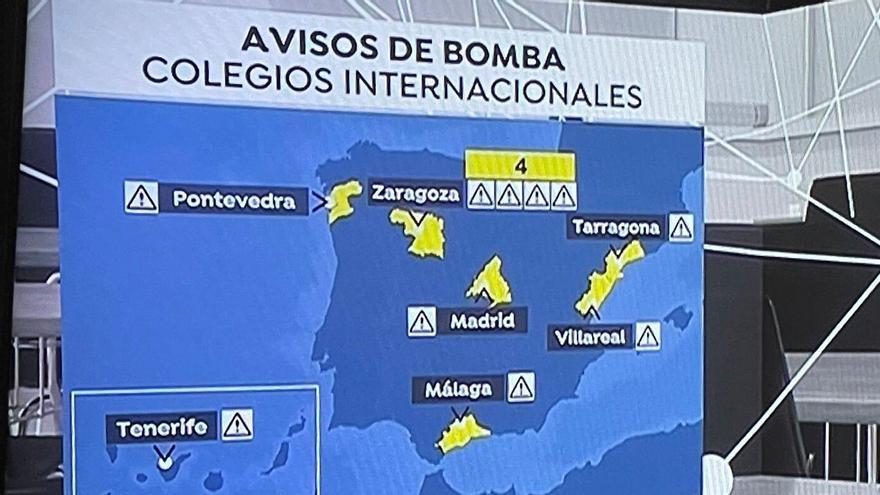 Antena 3 sitúa a Zaragoza pegado a Portugal en pleno informativo