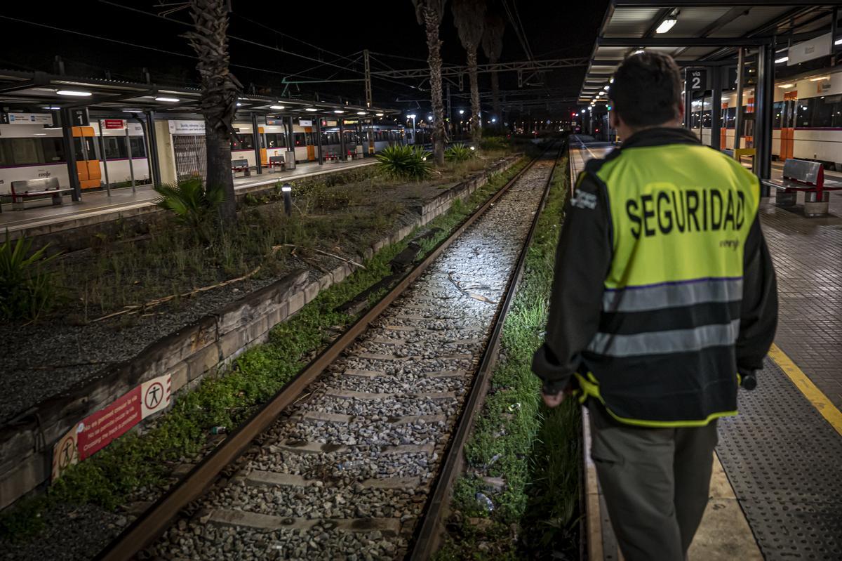 En el tren del botellón a Mataró