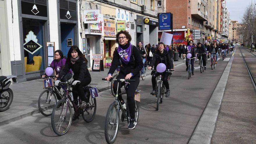 La asamblea del 8-M tomará las calles con una bicicletada por Castelló por las mujeres