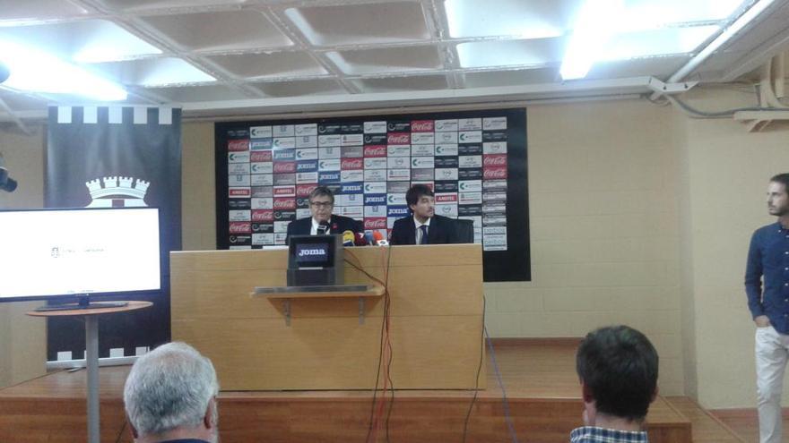 Javier Marco y Javier Martínez en la rueda de prensa