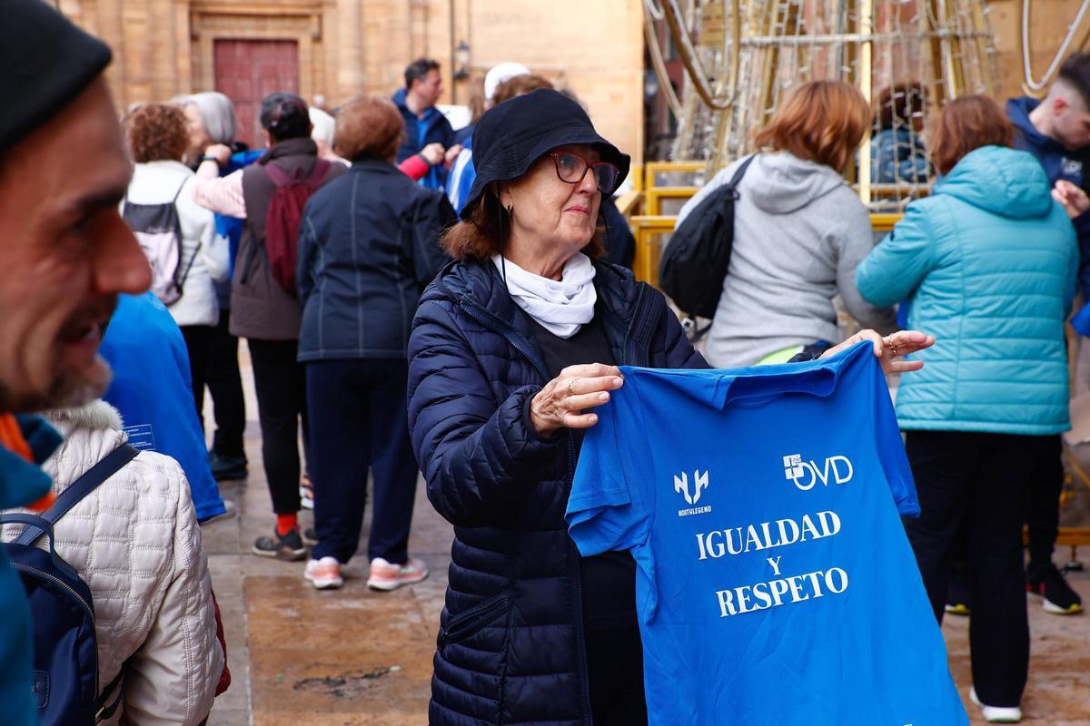 EN IMÁGENES: Marcha contra la violencia de género en Oviedo