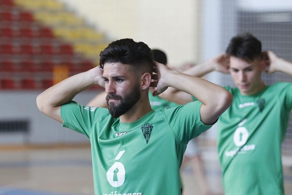 Primer entrenamiento del Córdoba Futsal