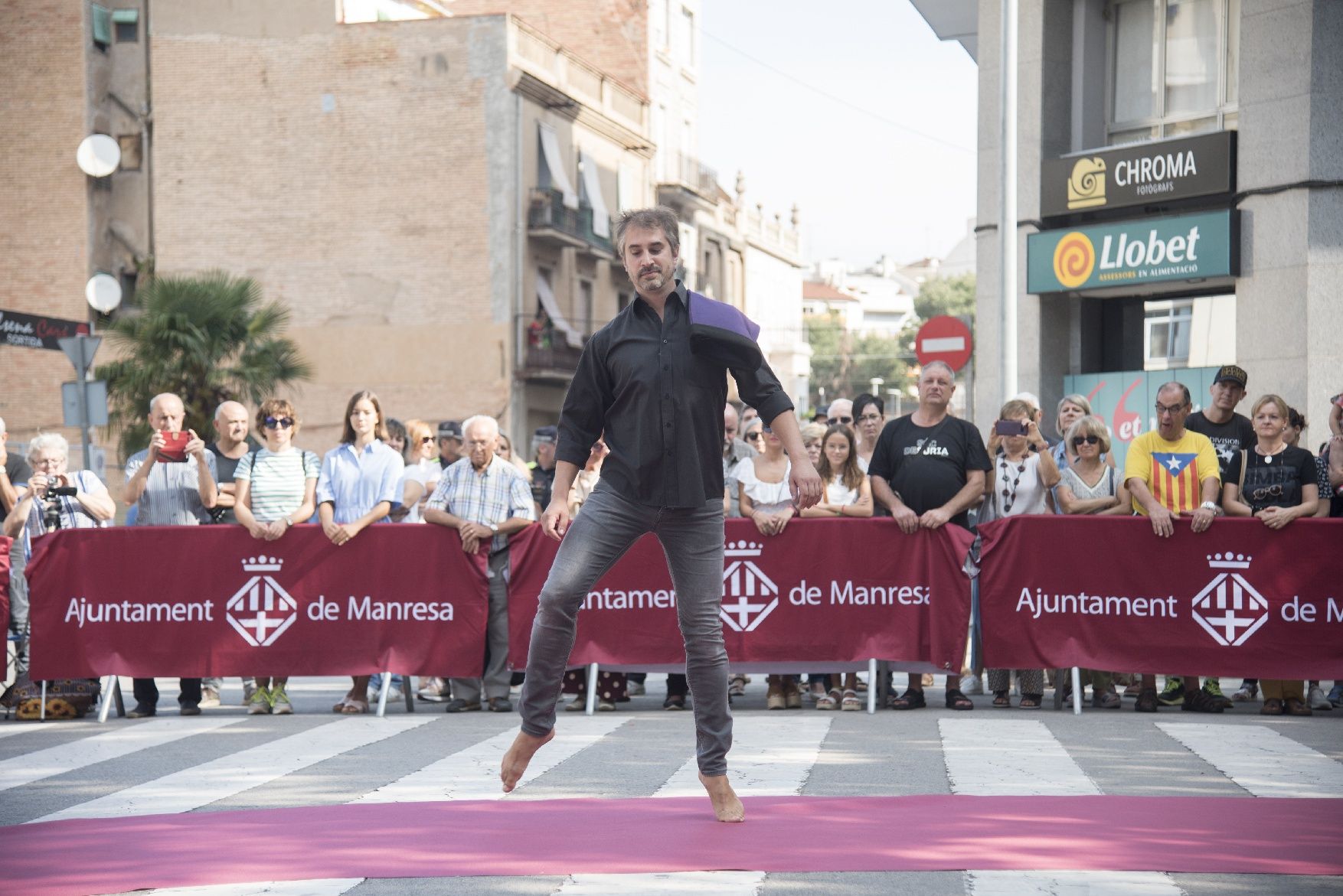 Acte de la Diada a Manresa