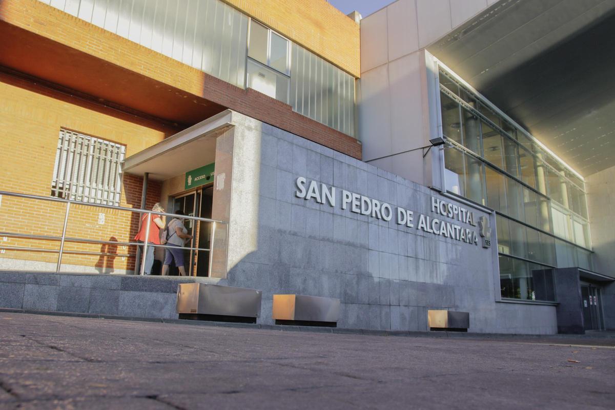 Hospital San Pedro de Alcántara de Cáceres.