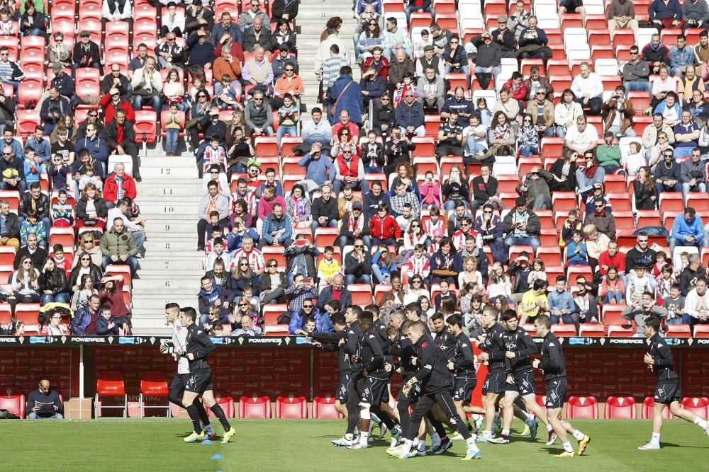 Entrenamiento del Sporting