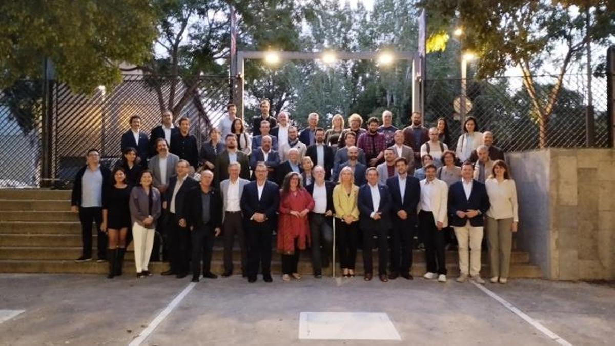 Imatge del sopar TIC.CAT de l'any anterior, que va tenir lloc a Igualada